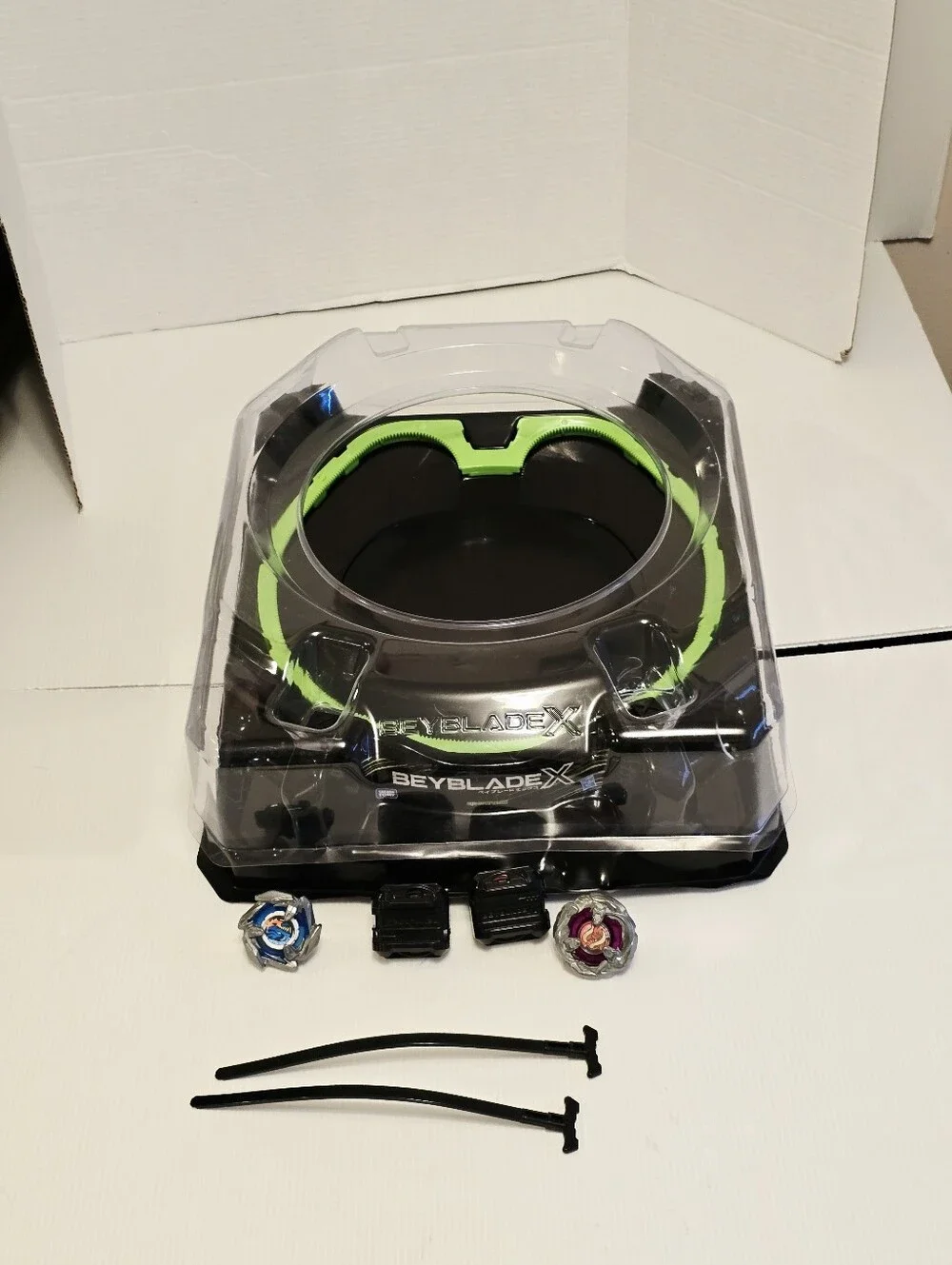 Beyblade X Xtreme Stadium Arena Black Green Beystadium Hasbro Takara Tomy Lot